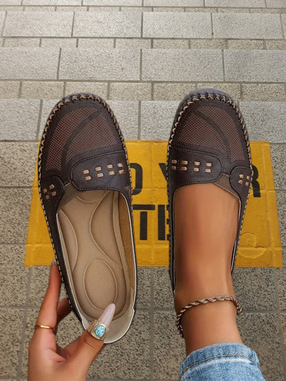Diana | Orthopädische Schuhe Damen mit Atmungsaktivem Design und Ergonomischer Unterstützung | Kaffee