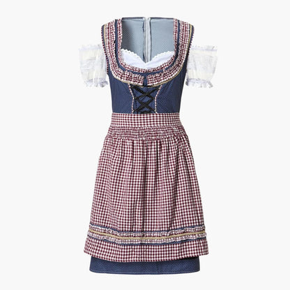 Dirndl Kleid Damen | Figurbetont, Klassische Kostümdetails | Festlich 4