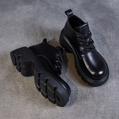 Dirndl Schuhe Damen, Plateauzool, Klassische Schnürung | Modernes Design 0