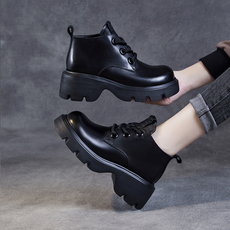 Dirndl Schuhe Damen, Plateauzool, Klassische Schnürung | Modernes Design 1