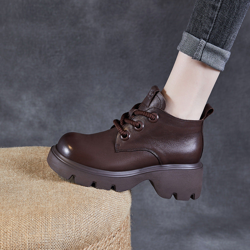 Dirndl Schuhe Damen, Plateauzool, Klassische Schnürung | Modernes Design 2