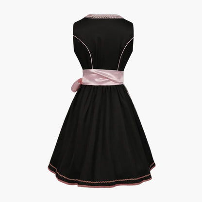 Dirndl für Frauen, Ärmellos, Blumenstickerei | Festlich 3
