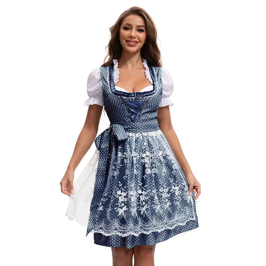 Dirndlkleid im bayerischen Stil | Oktoberfest 0