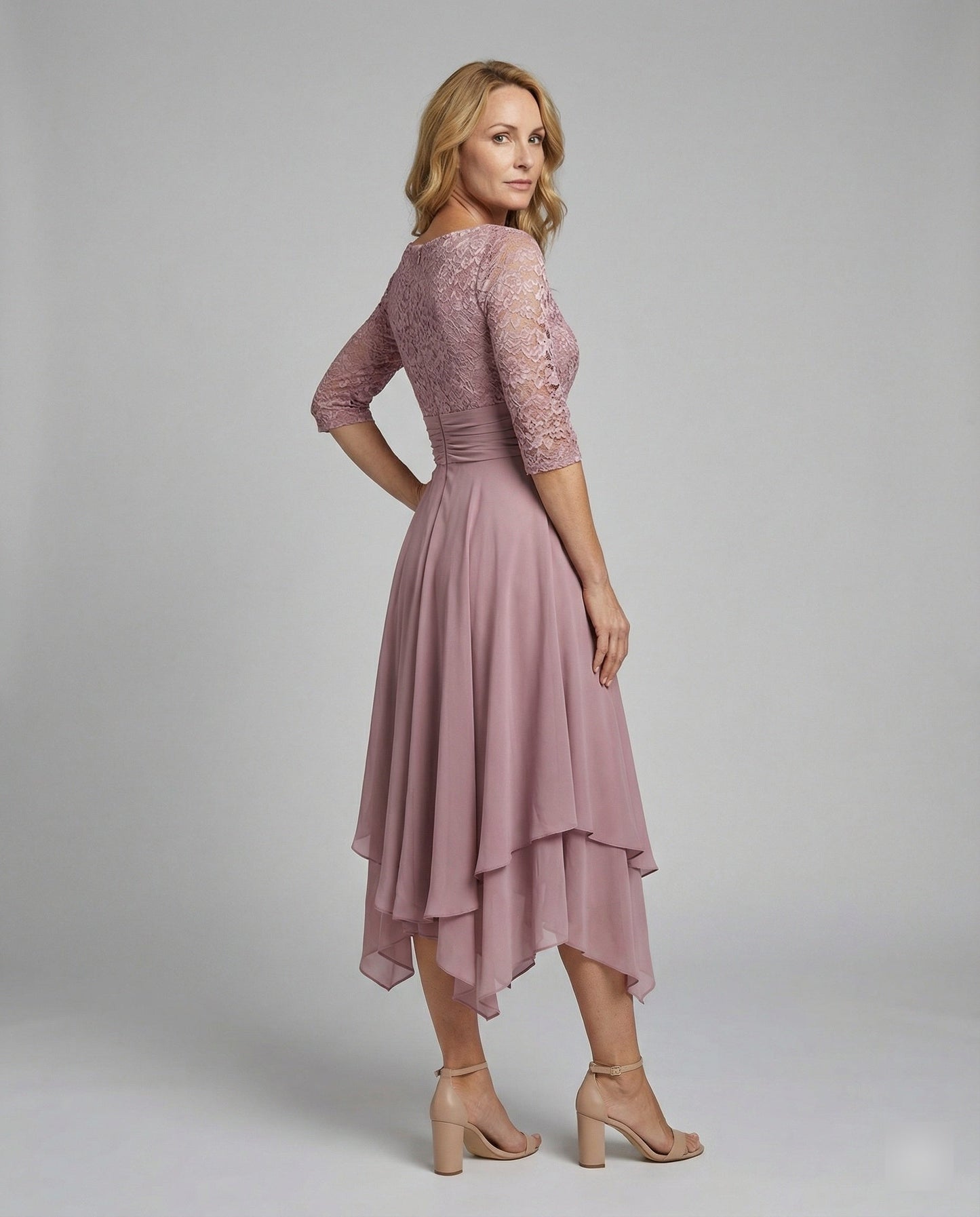 Drune - Damen Schickes Kleid, Komfortable & Locker Fallende Passform 0
