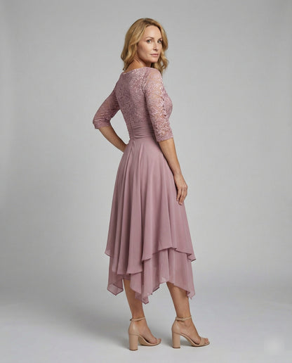 Drune - Damen Schickes Kleid, Komfortable & Locker Fallende Passform 0