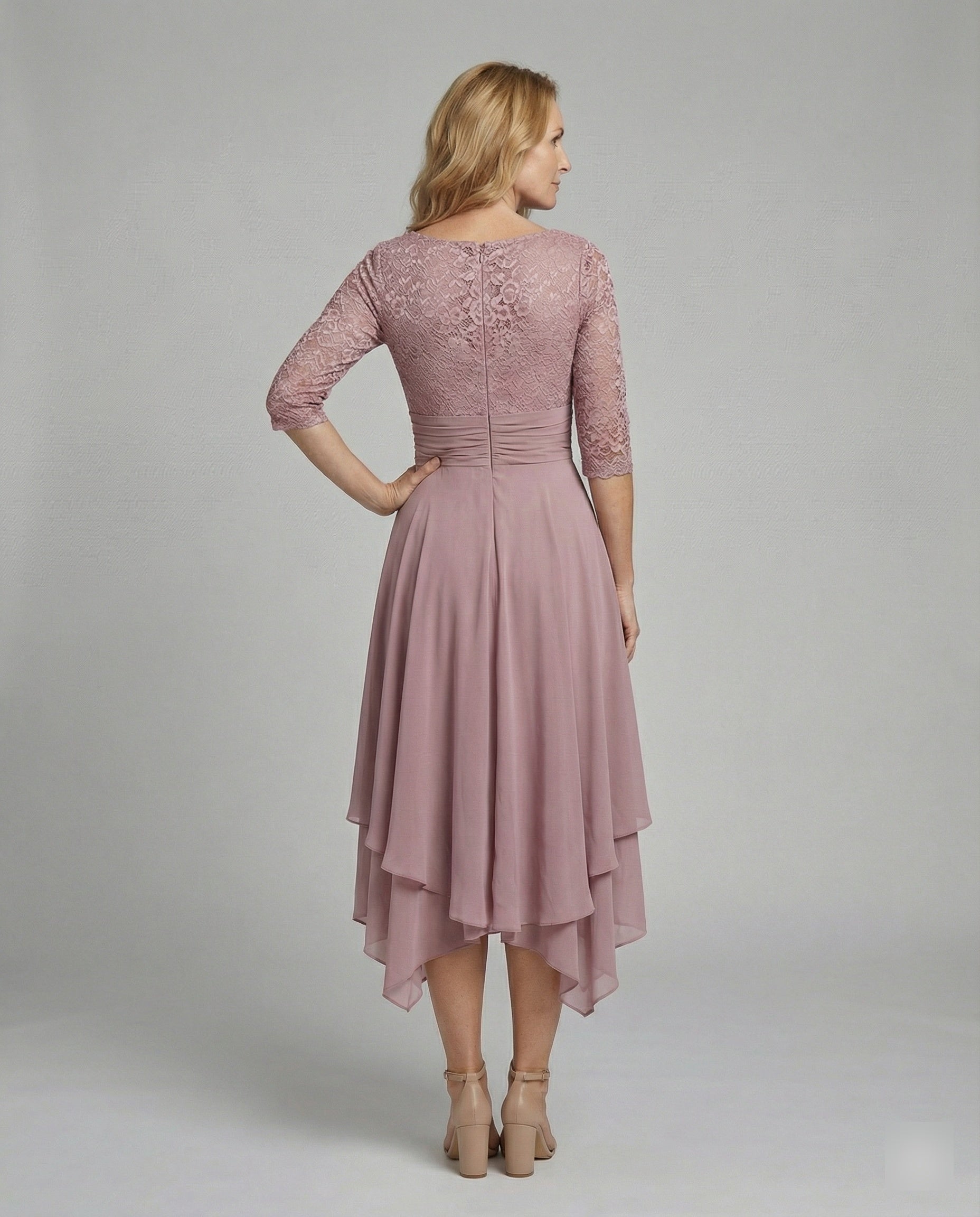 Drune - Damen Schickes Kleid, Komfortable & Locker Fallende Passform 3