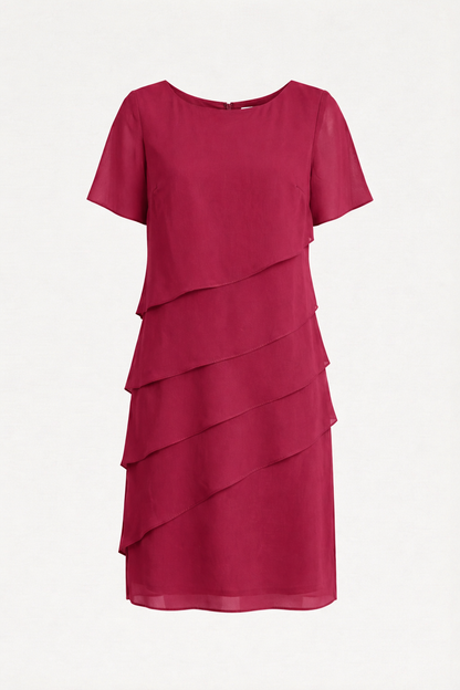 Minikleid Damen | Elegantes Stufenlagen-Design & Figurschmeichelnder Schnitt