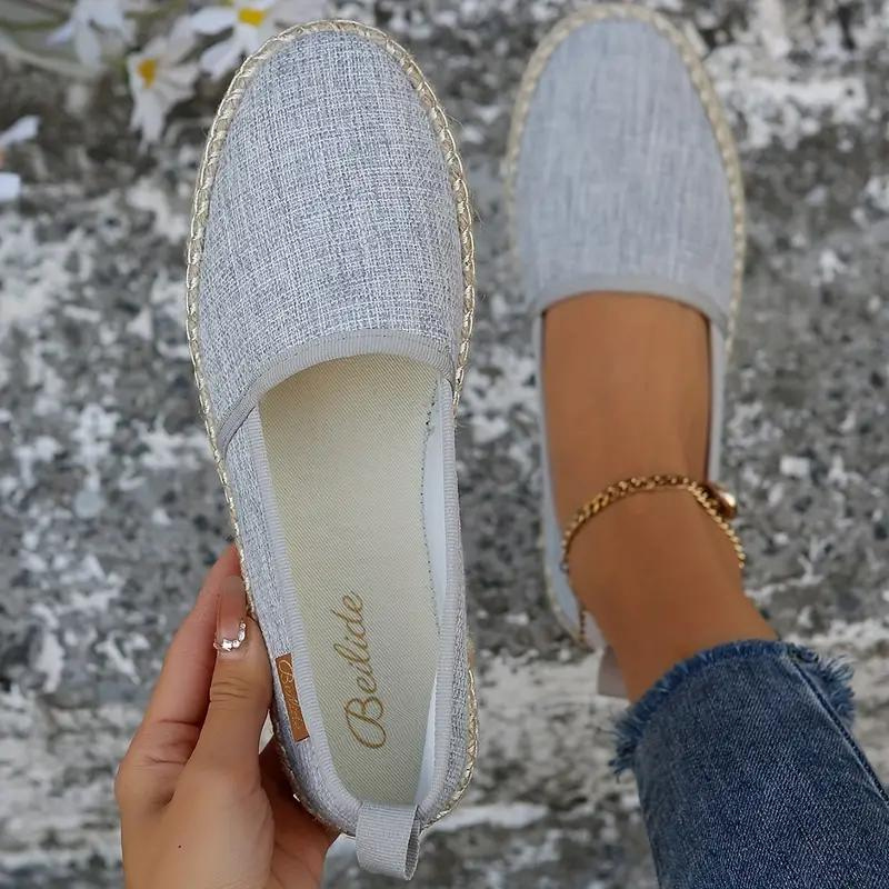 Echoarchiv | Espadrilles, flach, leicht, Segeltuchschuhe, Schuhe für den Sommer 3