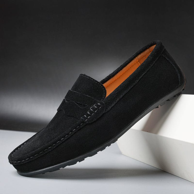 Echoarchiv | Klassische Wildleder Loafer für Herren 5