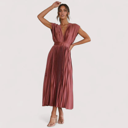 Eira™ | Plissiertes Kleid 0