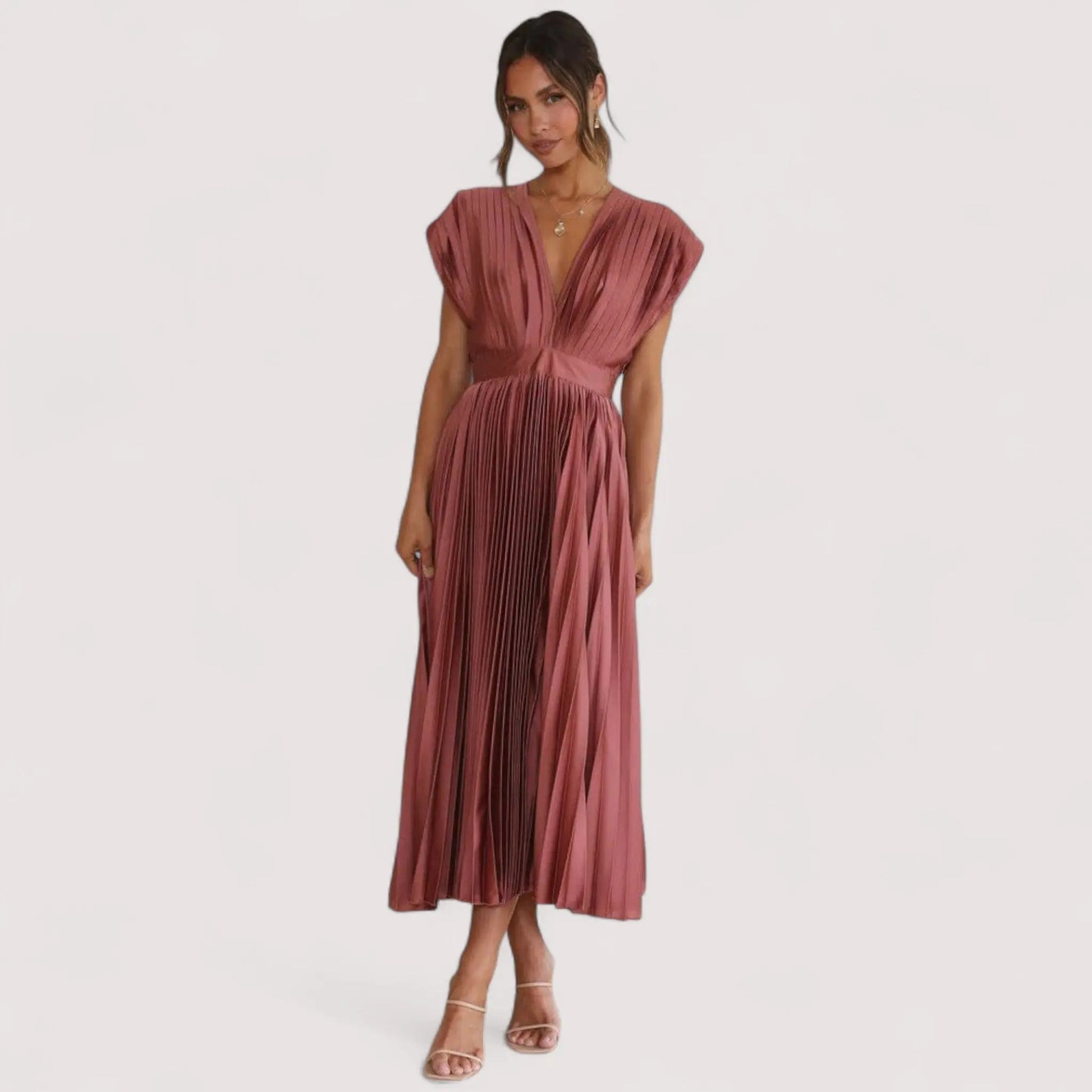 Eira™ | Plissiertes Kleid 1