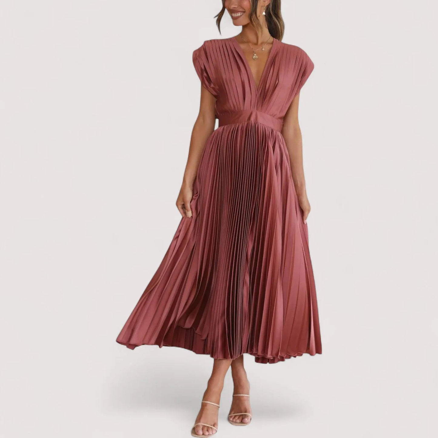Eira™ | Plissiertes Kleid 2
