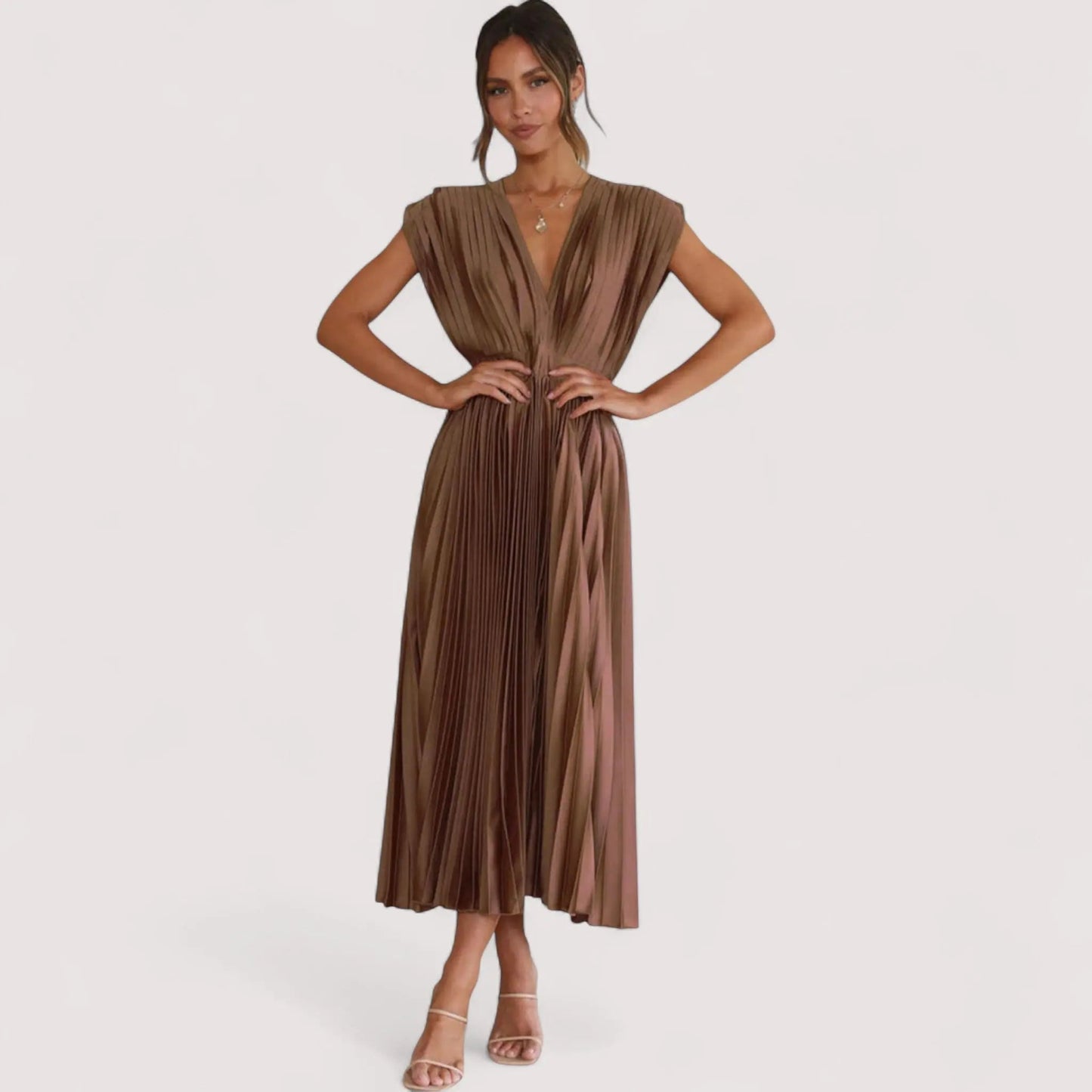 Eira™ | Plissiertes Kleid 8