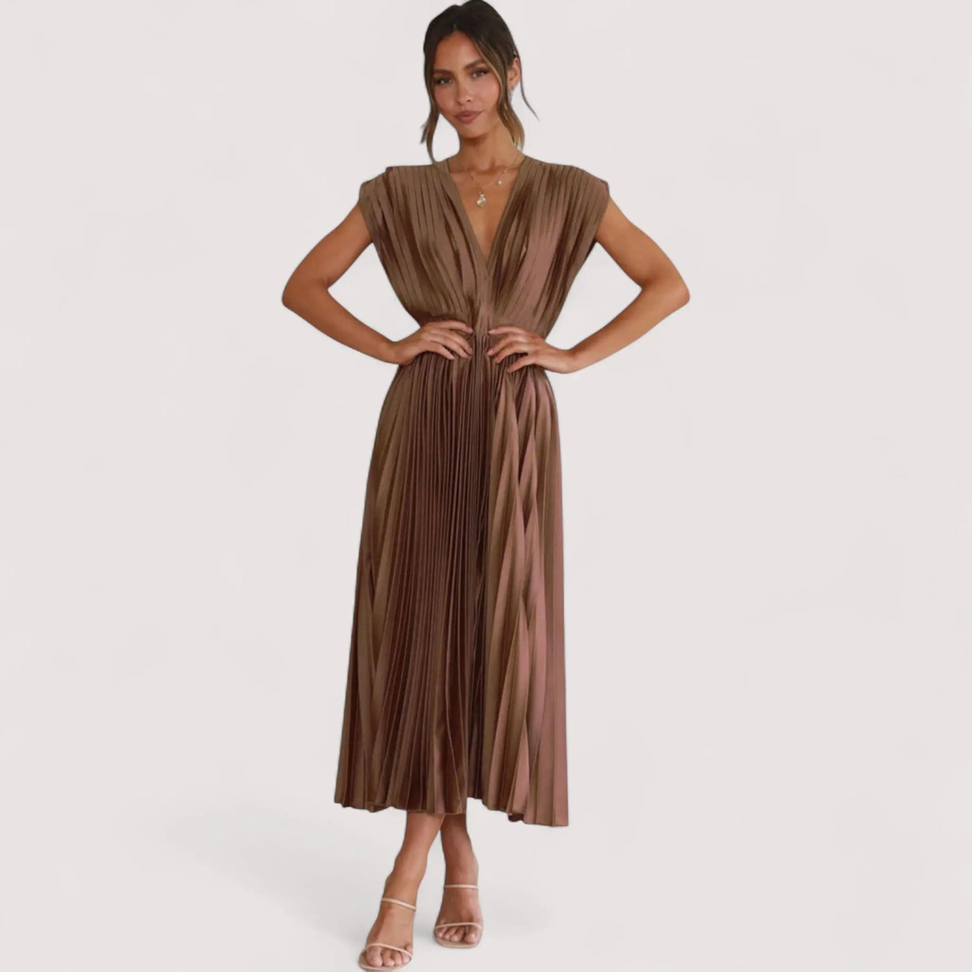 Eira™ | Plissiertes Kleid 8