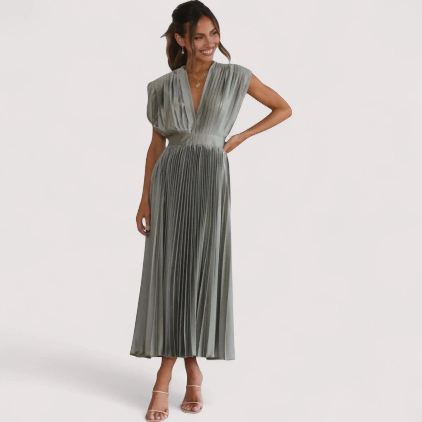 Eira™ | Plissiertes Kleid 9