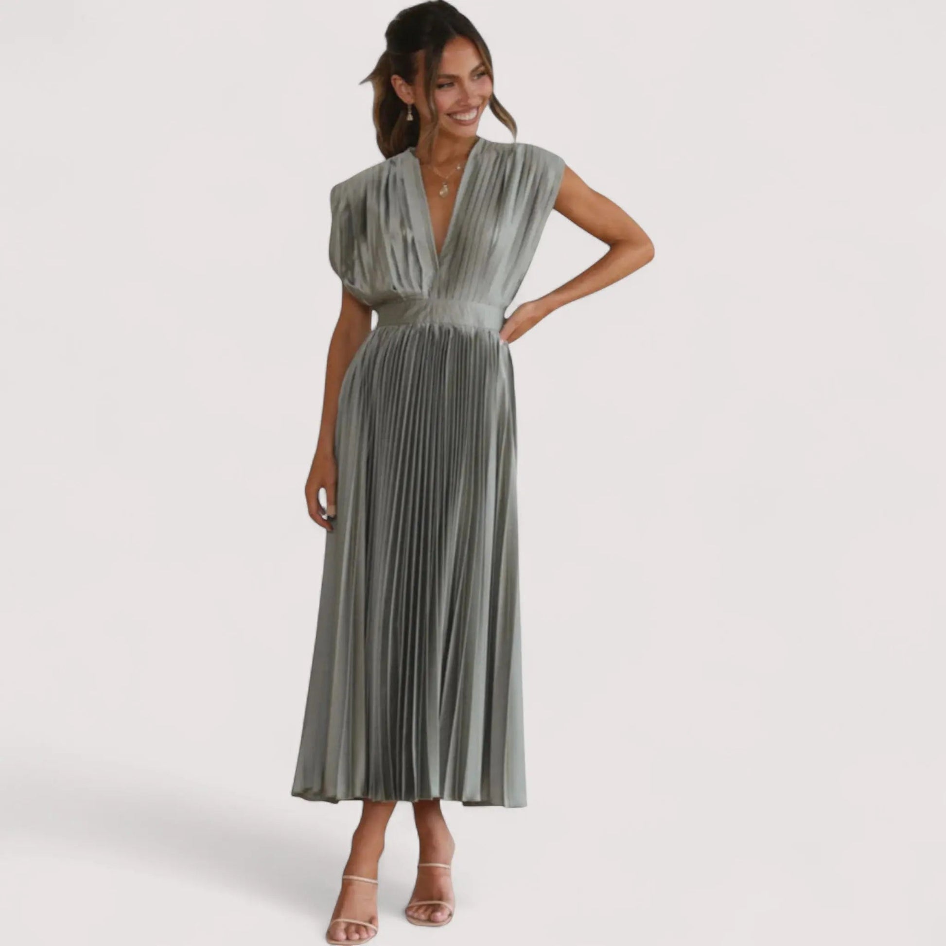 Eira™ | Plissiertes Kleid 9