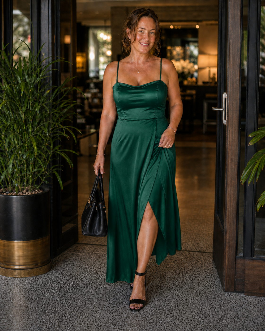 Elegantes Damen-Kleid mit fließendem Schnitt | R&B 5