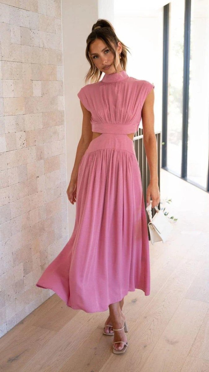 Maxikleid Damen | Cut-Out-Design & Elegante Taillierung