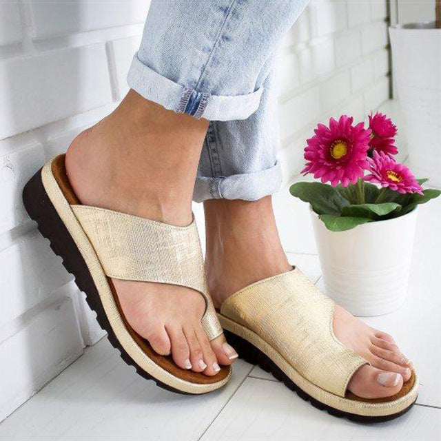 Eloise | Damen Orthopädische Riemchensandalen – Hallux-Valgus-Unterstützung, Verstellbar & Bequem 4