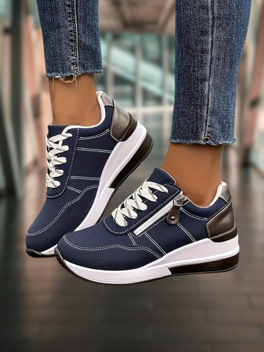 Elysee | Elegante orthopädische Schuhe mit anatomischem Design und rutschfester Sohle | Blau