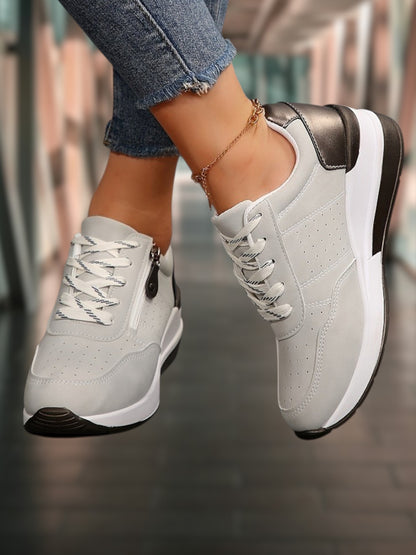 Elysee | Elegante orthopädische Schuhe mit anatomischem Design und rutschfester Sohle | Grau