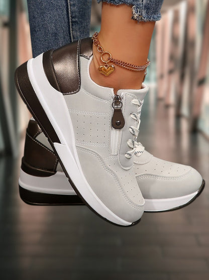 Elysee | Elegante orthopädische Schuhe mit anatomischem Design und rutschfester Sohle | Grau 2