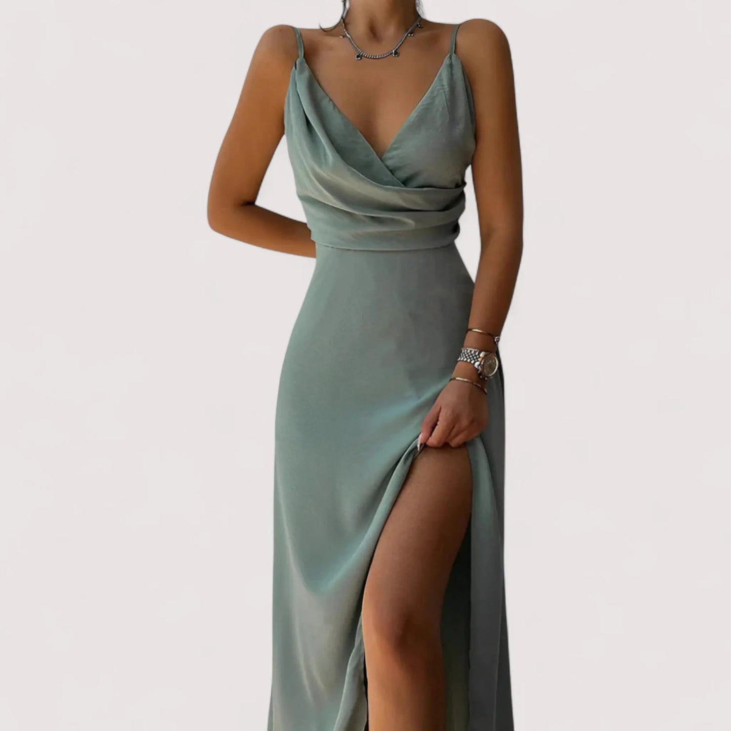 Emma™ | Satin-Kleid 2