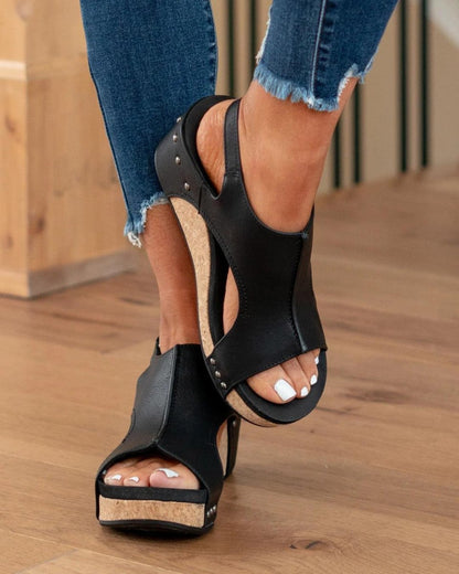 Keilsandalen Damen | Korkabsatz & Ergonomischer Komfort