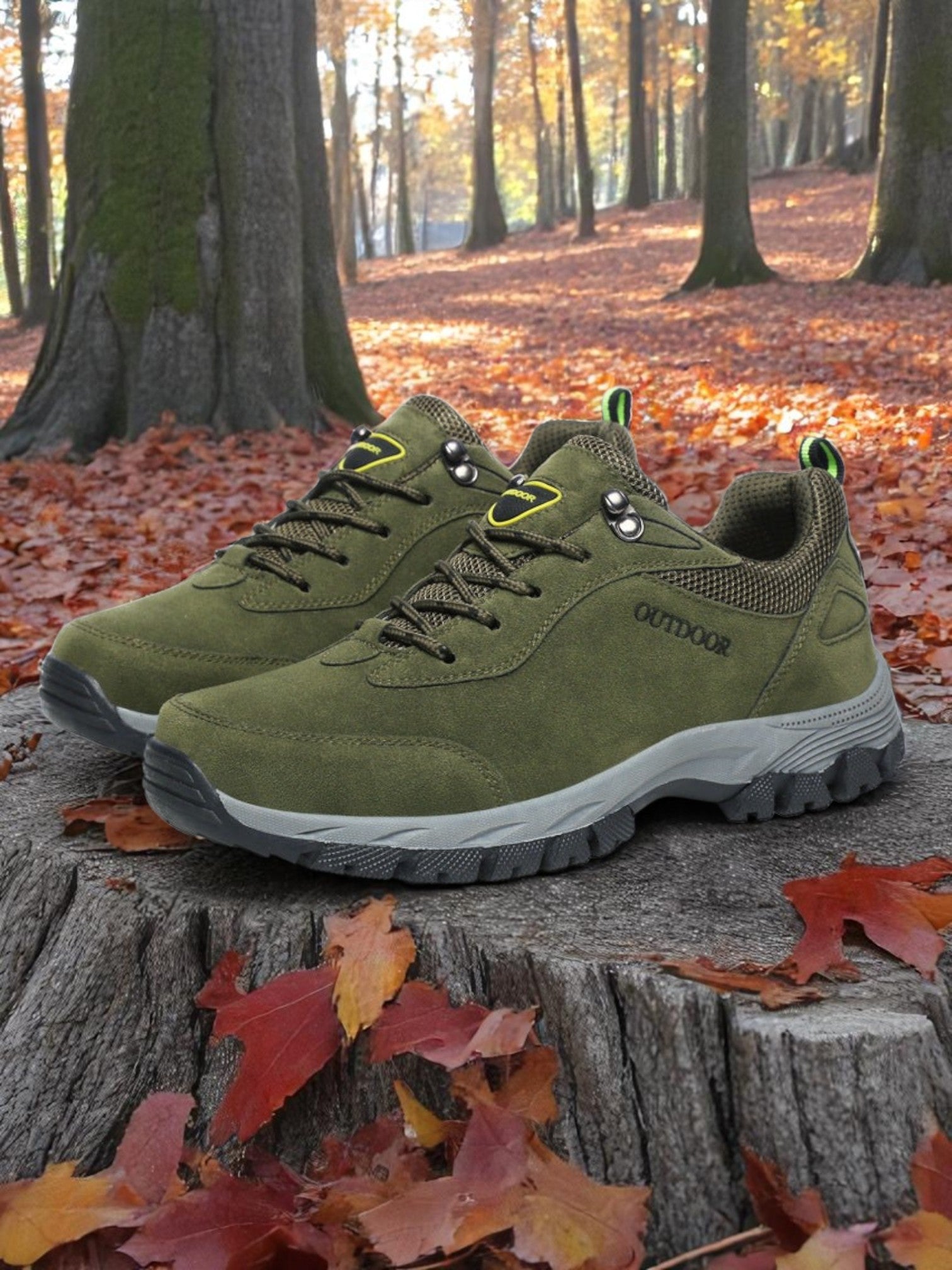 Fedde | Ergonomische Wanderschuhe für Damen und Herren aus robustem Leder mit breiter Zehenbox und rutschfester Sohle