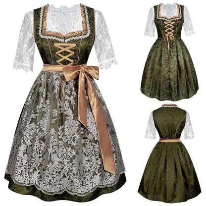 Festliches Kurzarm-Dirndlkleid | Oktoberfest 1