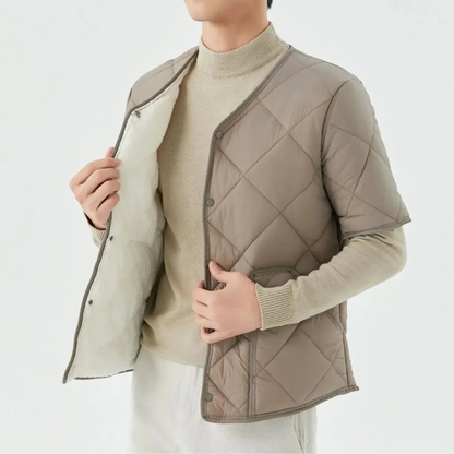 Fleece-Steppweste für Herren | Isoliert 0