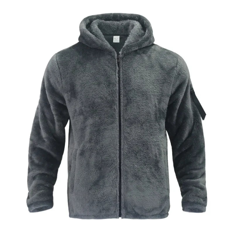 Fleecejacke Herren, Wasserabweisend, Kapuze | Winter 7