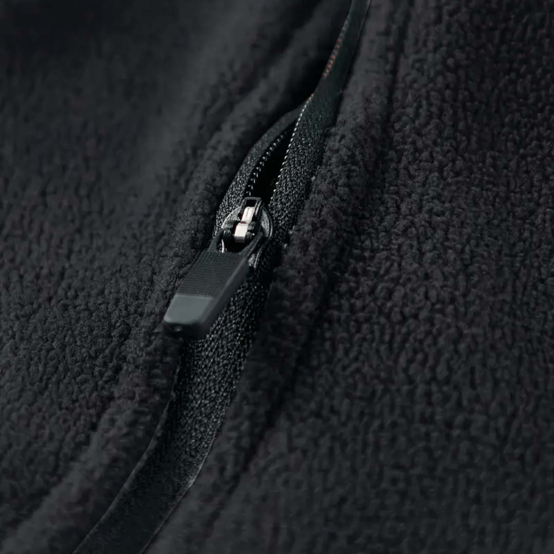 Fleecejacke für Herren, Thermojacke, halber Reißverschluss | Winterbekleidung 5