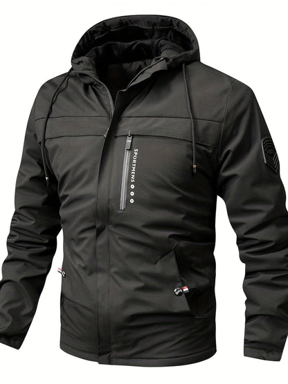 Fleecejacke für Herren | Mit Kapuze | Normale Passform | Winter 0