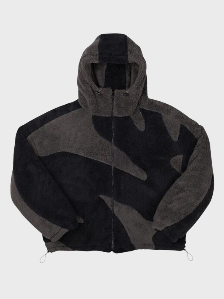 Fleecejacke für Herren | Urbanes minimalistisches Design | Winter 1