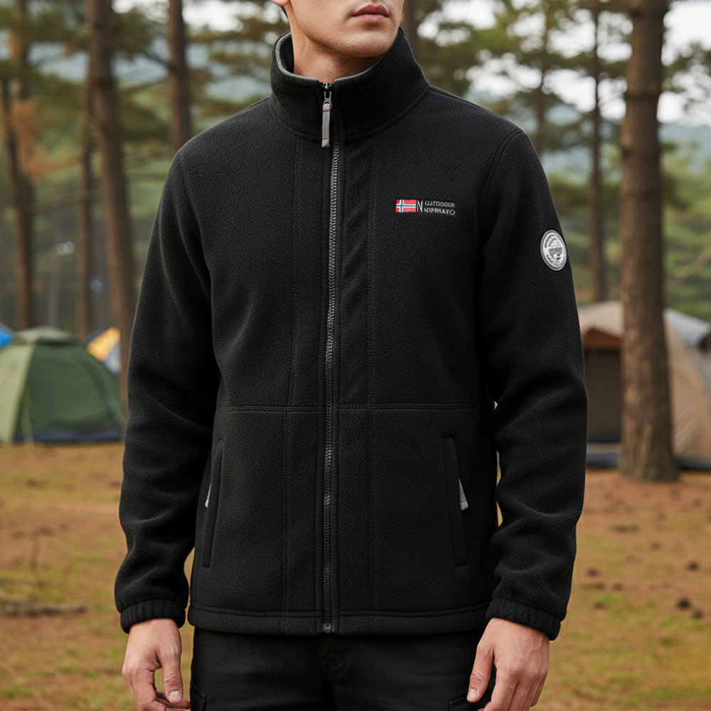 Fleecejacke für Herren | Wärmend, atmungsaktiv | Normale Passform 2