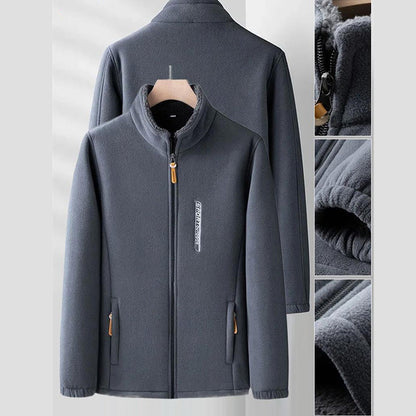 Fleecejacke für Herren, doppelseitig | Winter 4