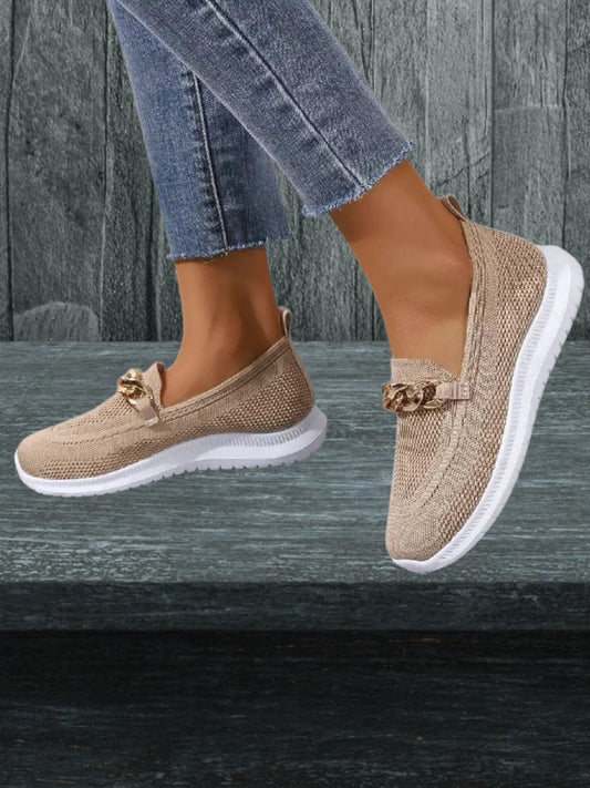 Freya | Bequeme Alltagsschuhe für Damen mit Atmungsaktivem Komfort und Modernem Design | Beige