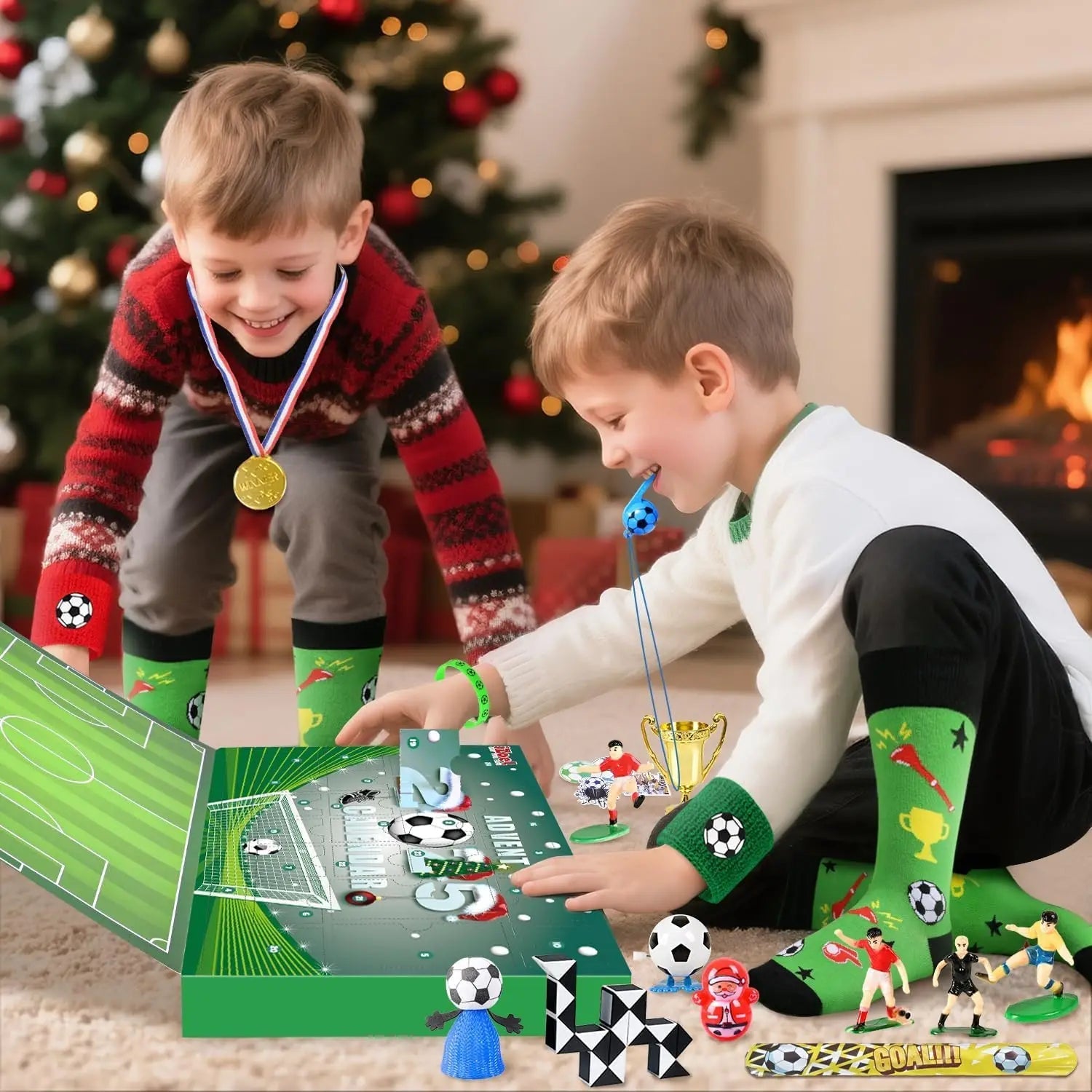 Fußball-Adventskalender für Kinder | Spannendes Gif 2