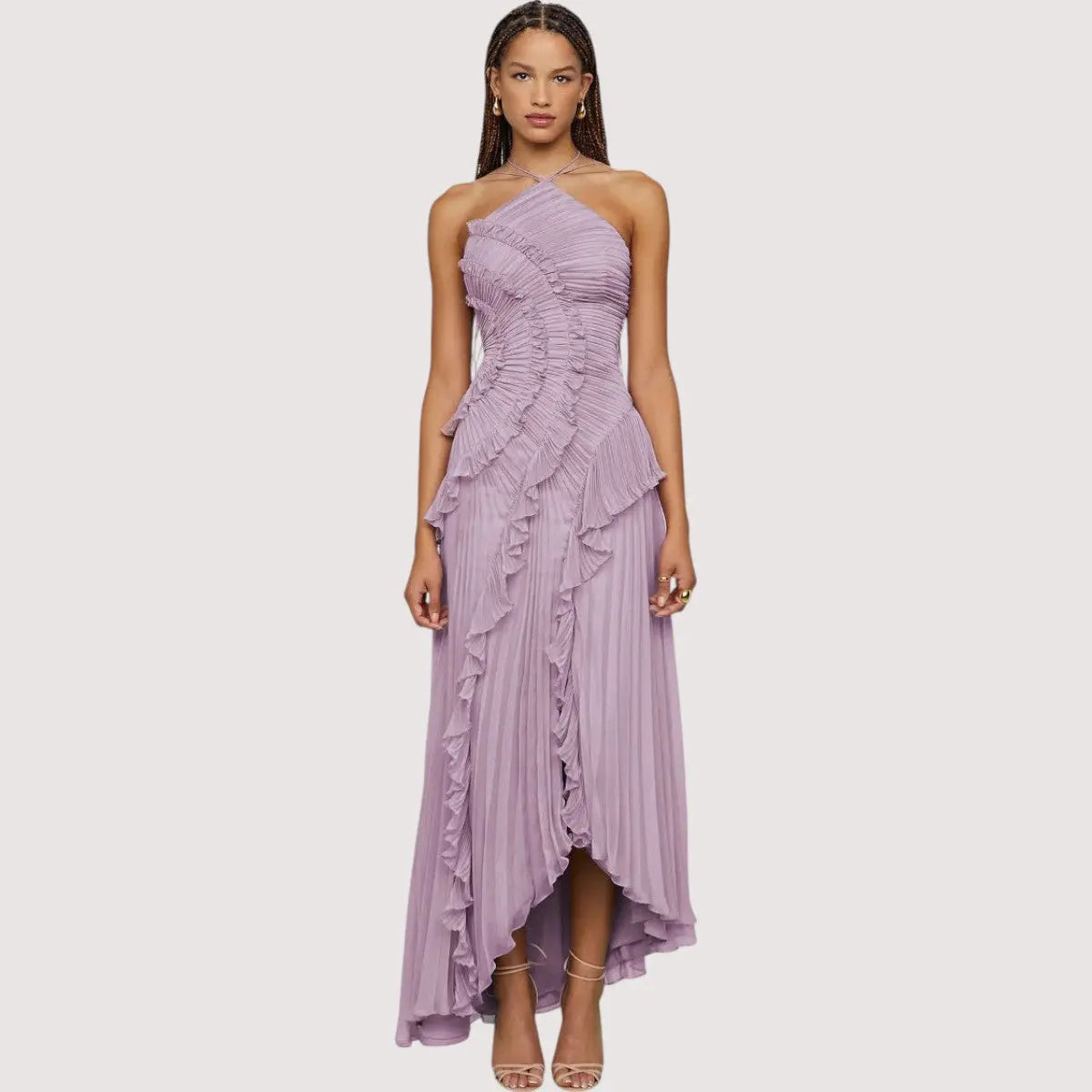 Gina™ | Fliederfarbenes Kleid 3
