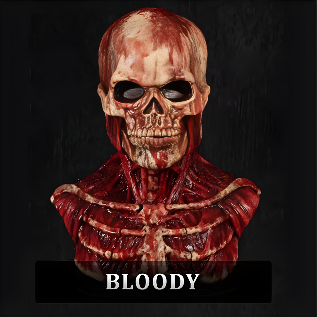 Gruselige Totenkopfmaske™️ | Mach dich bereit für ein frühes Halloween 1
