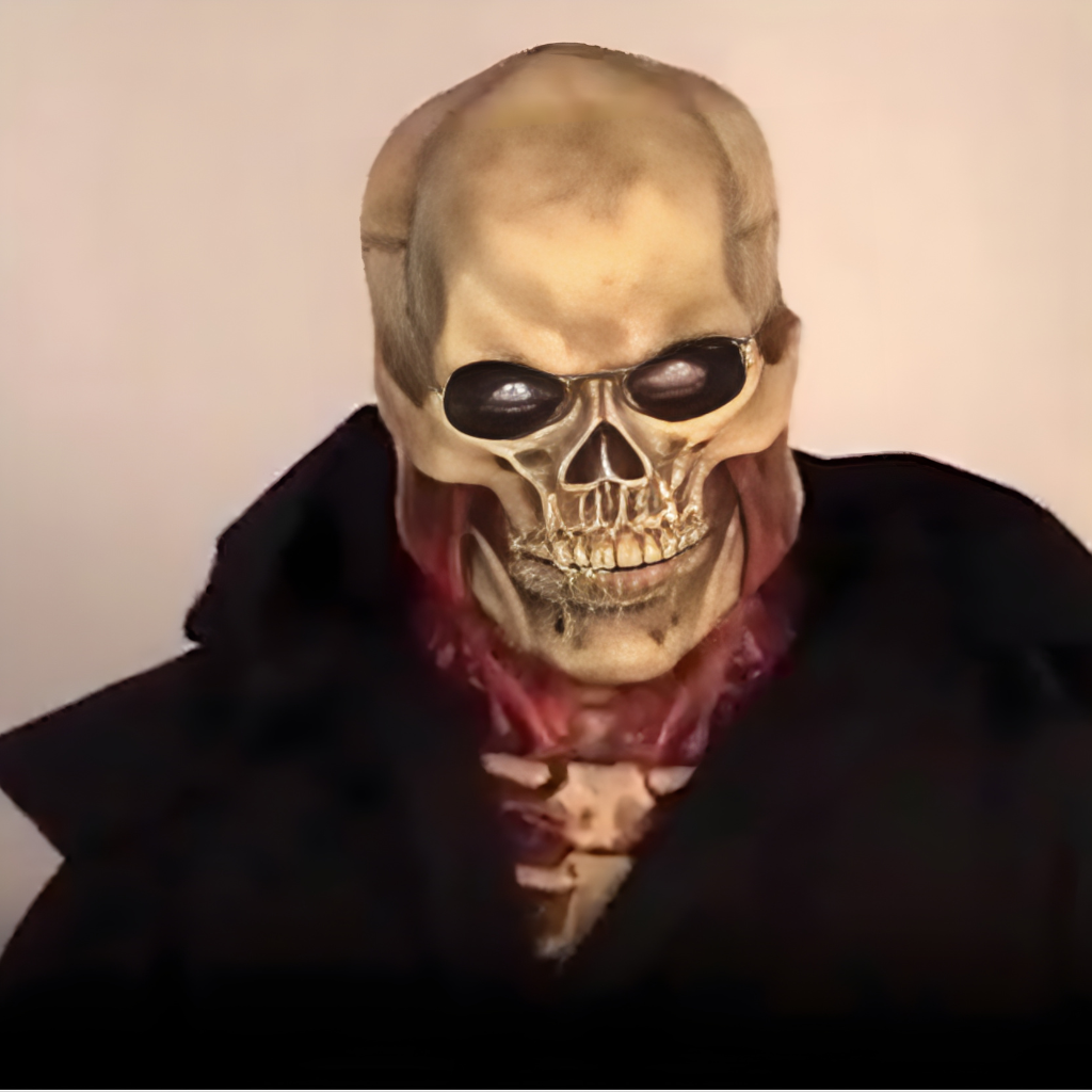 Gruselige Totenkopfmaske™️ | Mach dich bereit für ein frühes Halloween 4