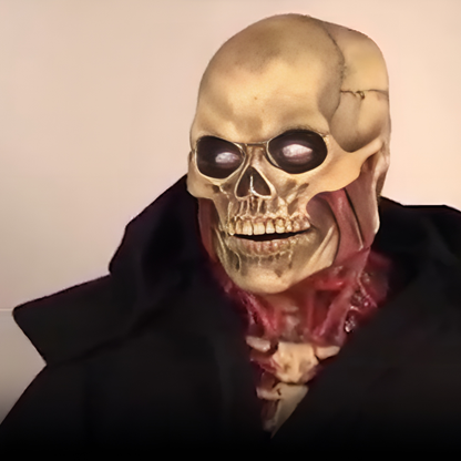 Gruselige Totenkopfmaske™️ | Mach dich bereit für ein frühes Halloween 5