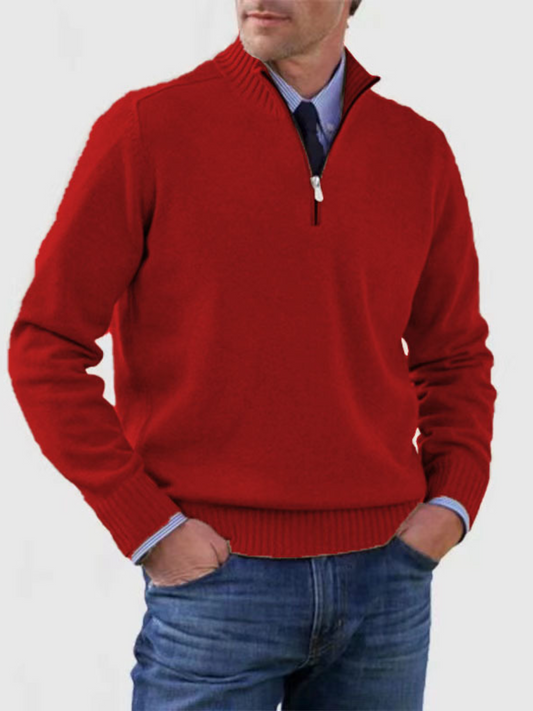 Half-Zip Pullover für Herren | Moderne Passform 0