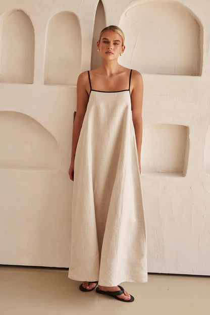 Maxi Kleid Damen | Trägerkleid Bodenlang & Elegant