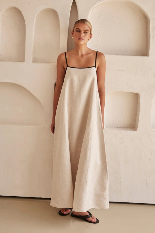 Maxi Kleid Damen | Trägerkleid Bodenlang & Elegant