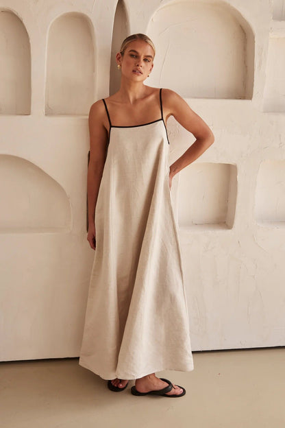 Maxi Kleid Damen | Trägerkleid Bodenlang & Elegant