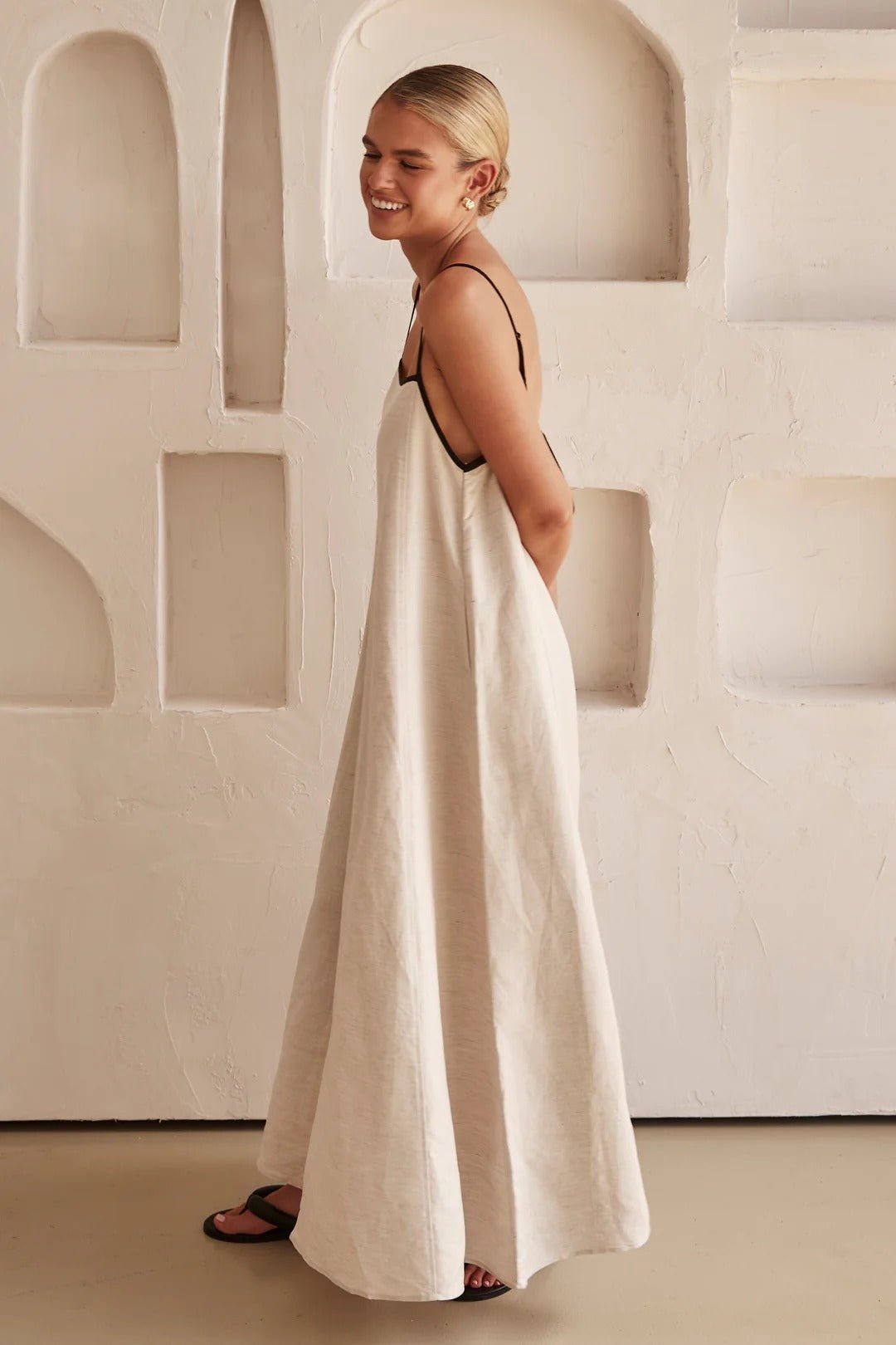 Maxi Kleid Damen | Trägerkleid Bodenlang & Elegant