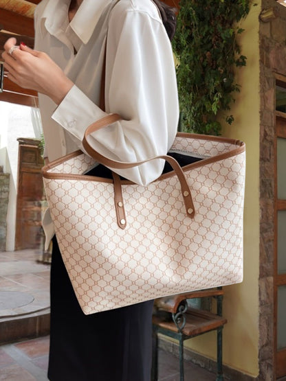 Hela | Elegante Retro-Damen-Umhängetasche aus hochwertigem PU-Leder mit bequemen Schulterriemen | Braun 1