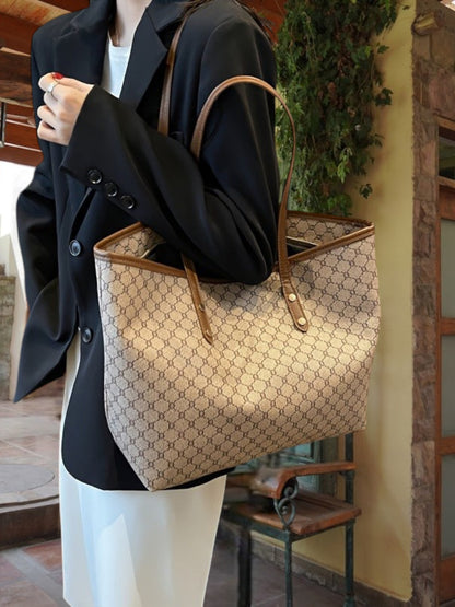 Hela | Elegante Retro-Damen-Umhängetasche aus hochwertigem PU-Leder mit bequemen Schulterriemen | Khaki